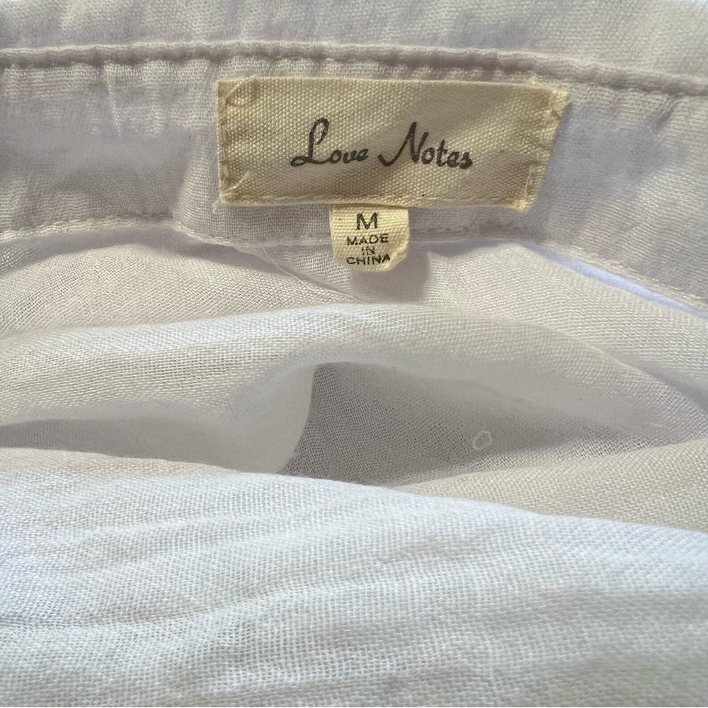 Love notes white top - Picture 8 of 9